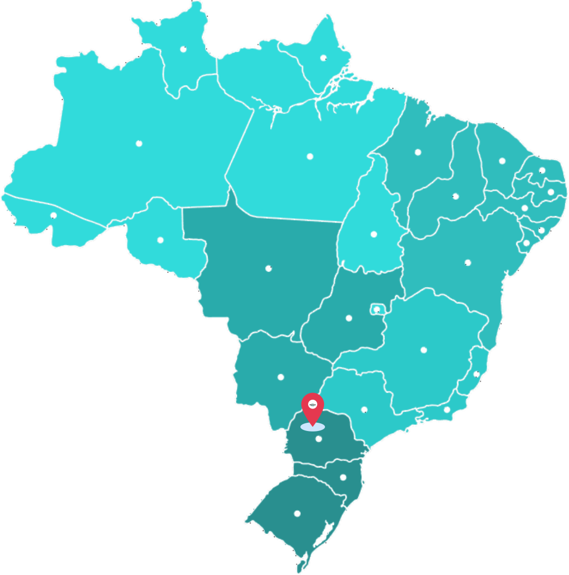 Entrega para todo Brasil
